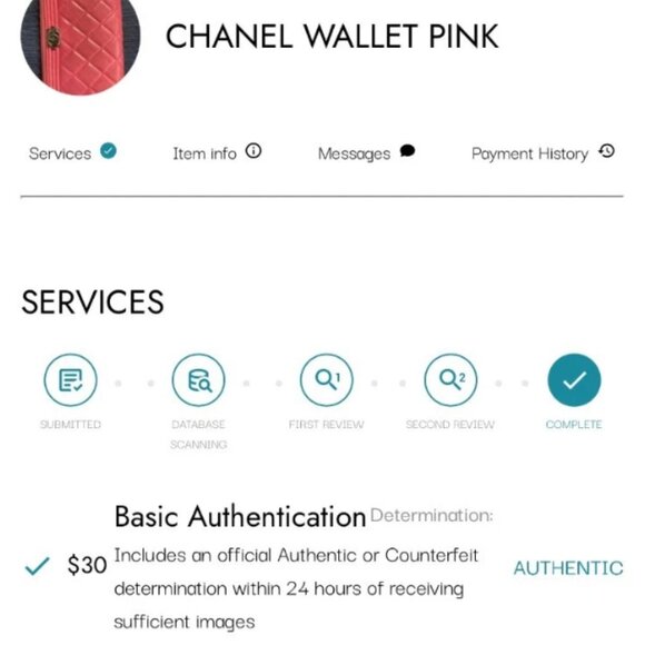 Pink Chanel Crossbody Bag - Picture 9 of 9